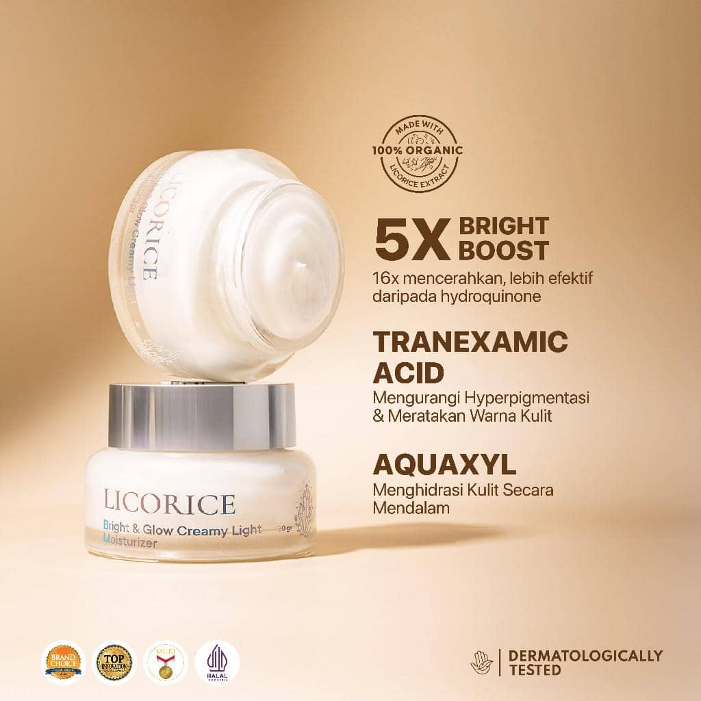 Npure Licorice Bright & Glow Creamy Light Moisturizer