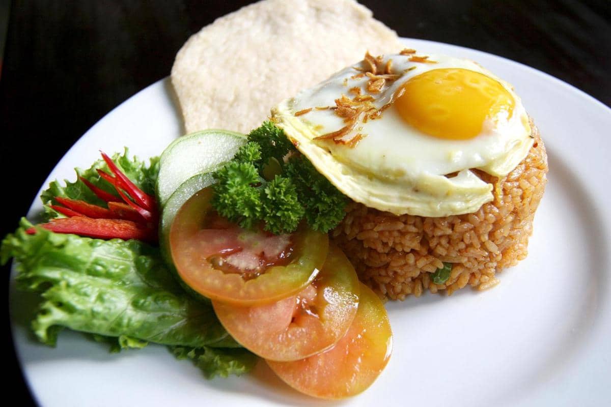 ilustrasi nasi goreng