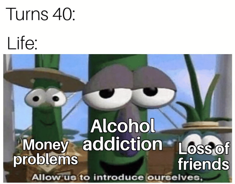 meme memasuki umur 40-an