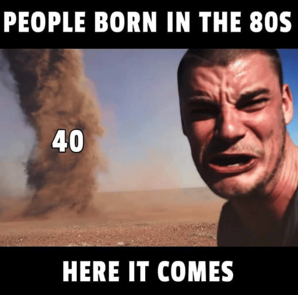 meme memasuki umur 40-an