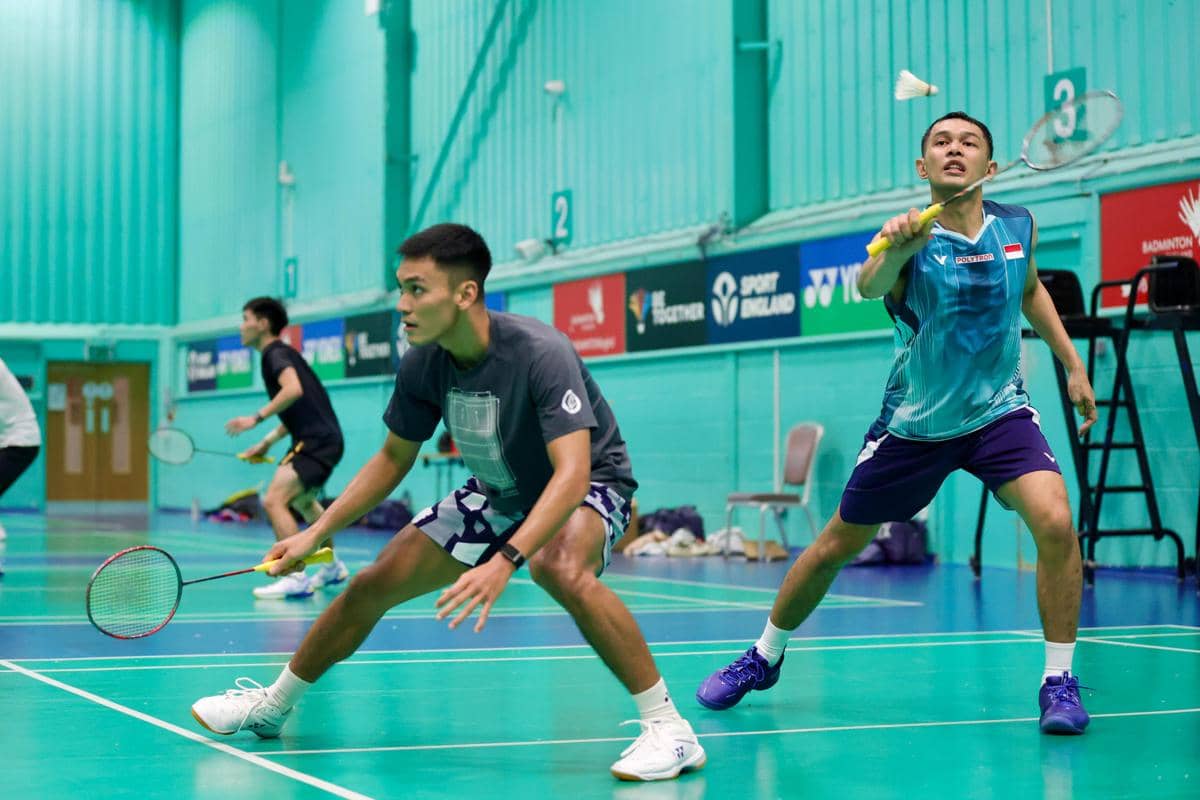 Fajar/Fikri Petik Pelajaran Berharga Berlatih Bersama Ganda Inggris