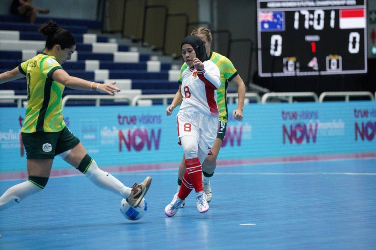 Kesalnya Pelatih Timnas Futsal Putri Akan Gol Menit Akhir Australia 