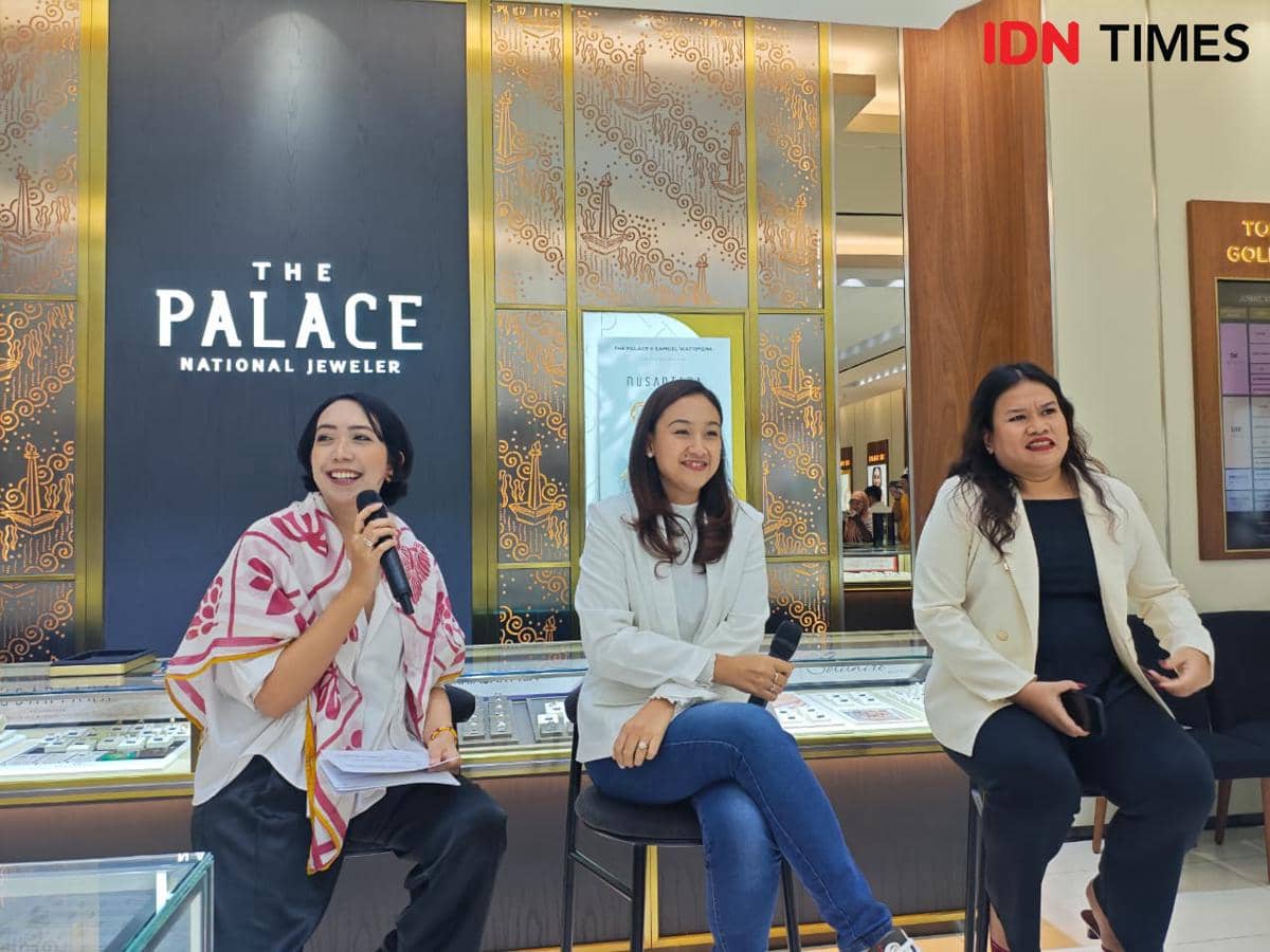 Peluncuran program promo Ketupat Emas di bulan Ramadan tahun 2026 di Lippo Mall Nusantara pada Jumat (27/2/2026). (IDN Times/Febriyanti Revitasari)
