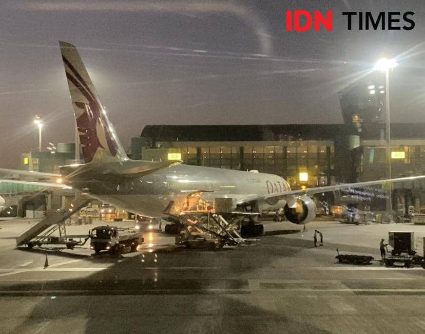 Cerita Vera Terbang dari Doha ke Barcelona Diputar Balik Jet Tempur