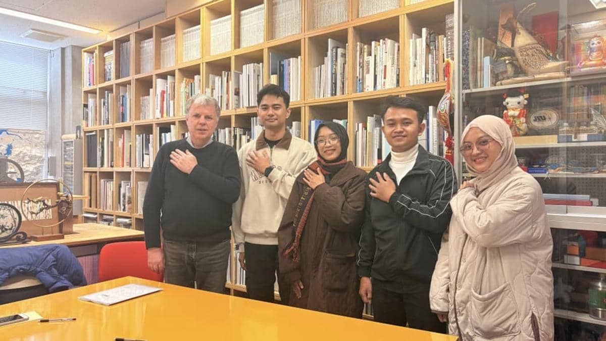 Keren, 4 Mahasiswa Itera Berhasil Bawa Isu Green Design ke Jepang