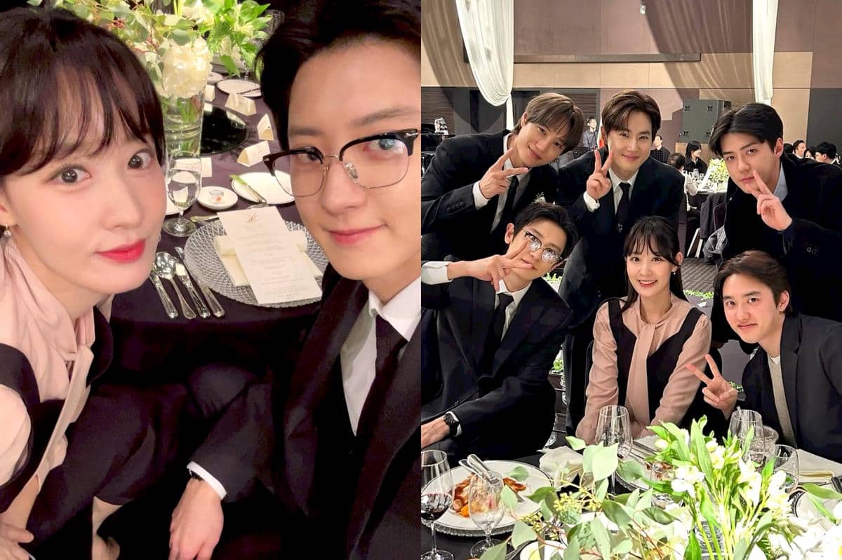 Momen Unik Kakak Chanyeol Kondangan ke Pernikahan Kakak Suho EXO