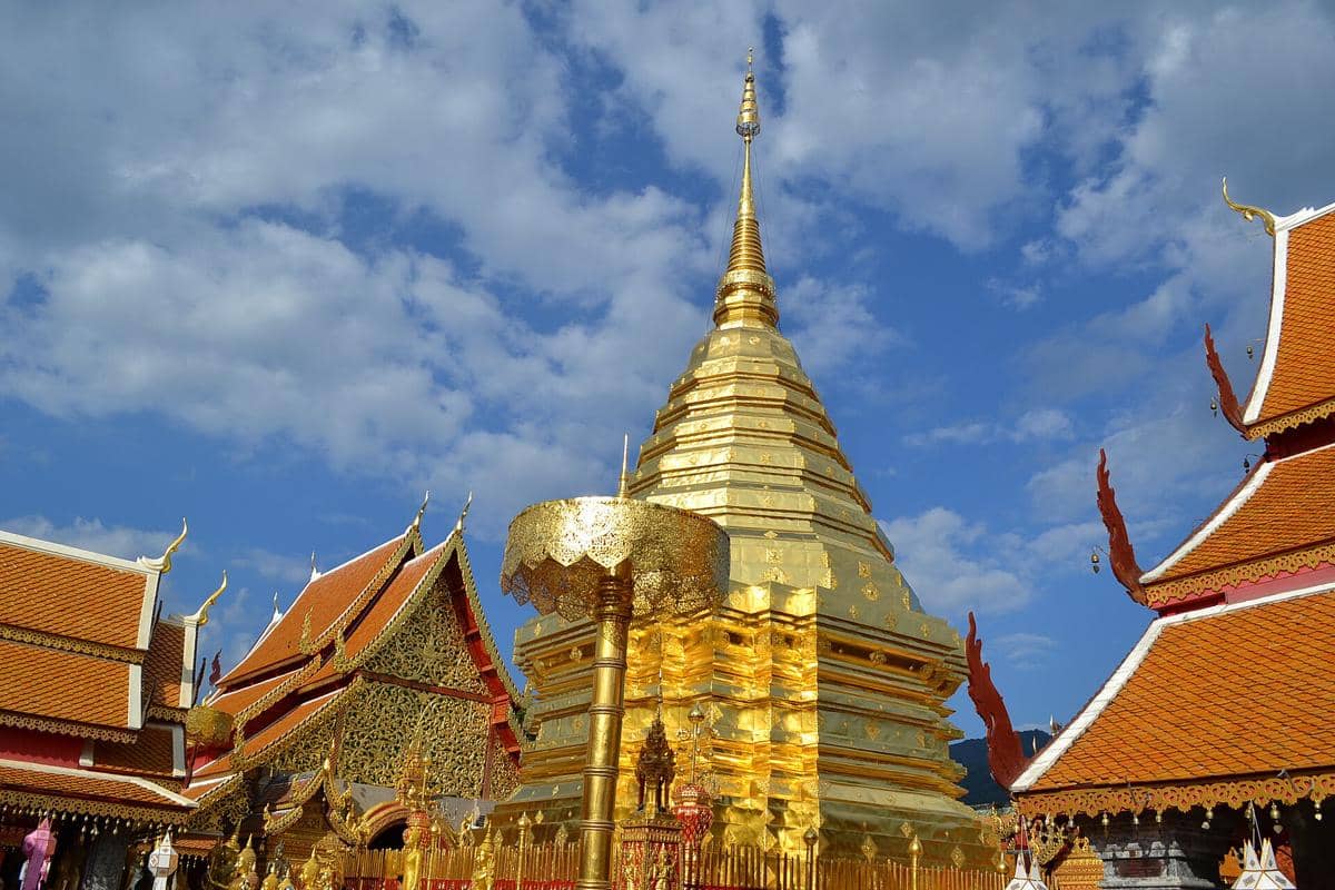 Potret Wat Phra That Doi Suthep