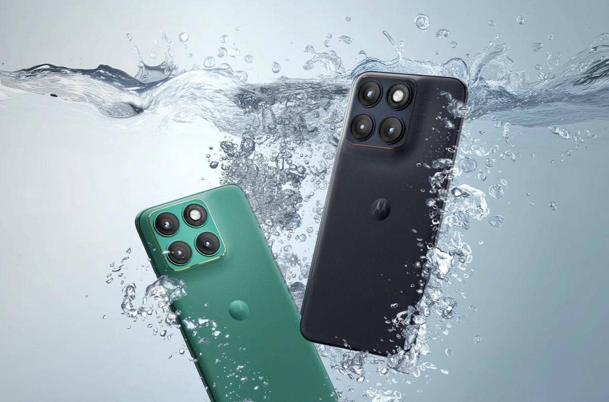 ilustrasi Motorola Edge 70 Fusion yang kedap debu dan air 