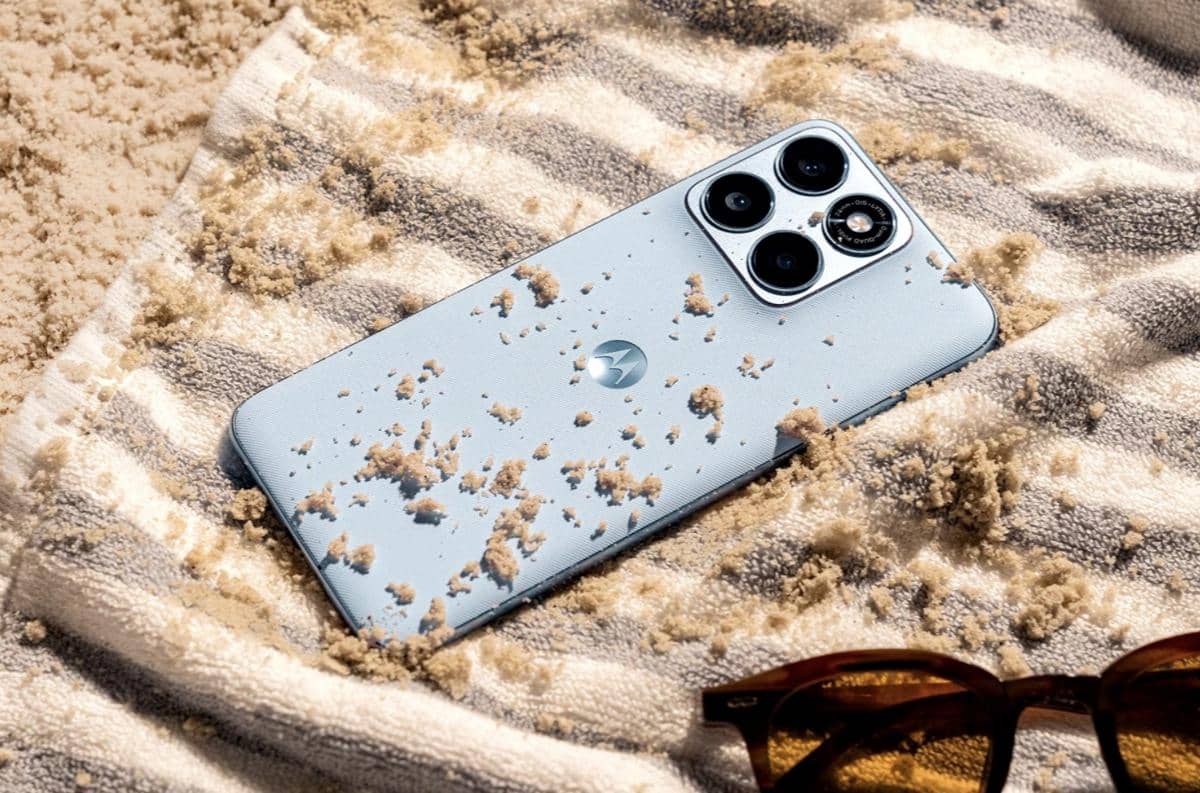 ilustrasi Motorola Edge 70 Fusion yang kedap debu dan air