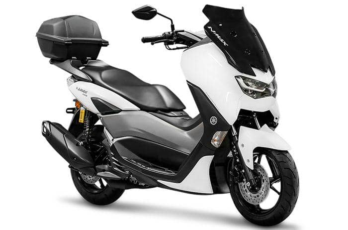 Ilustrasi box belakang motor 