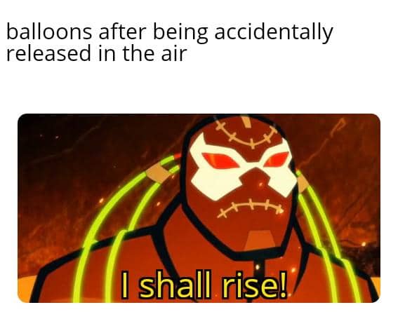 meme kocak tentang balon