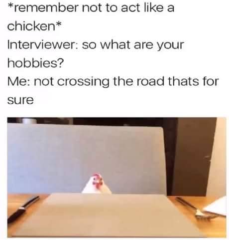 meme jawaban ngawur saat wawancara kerja