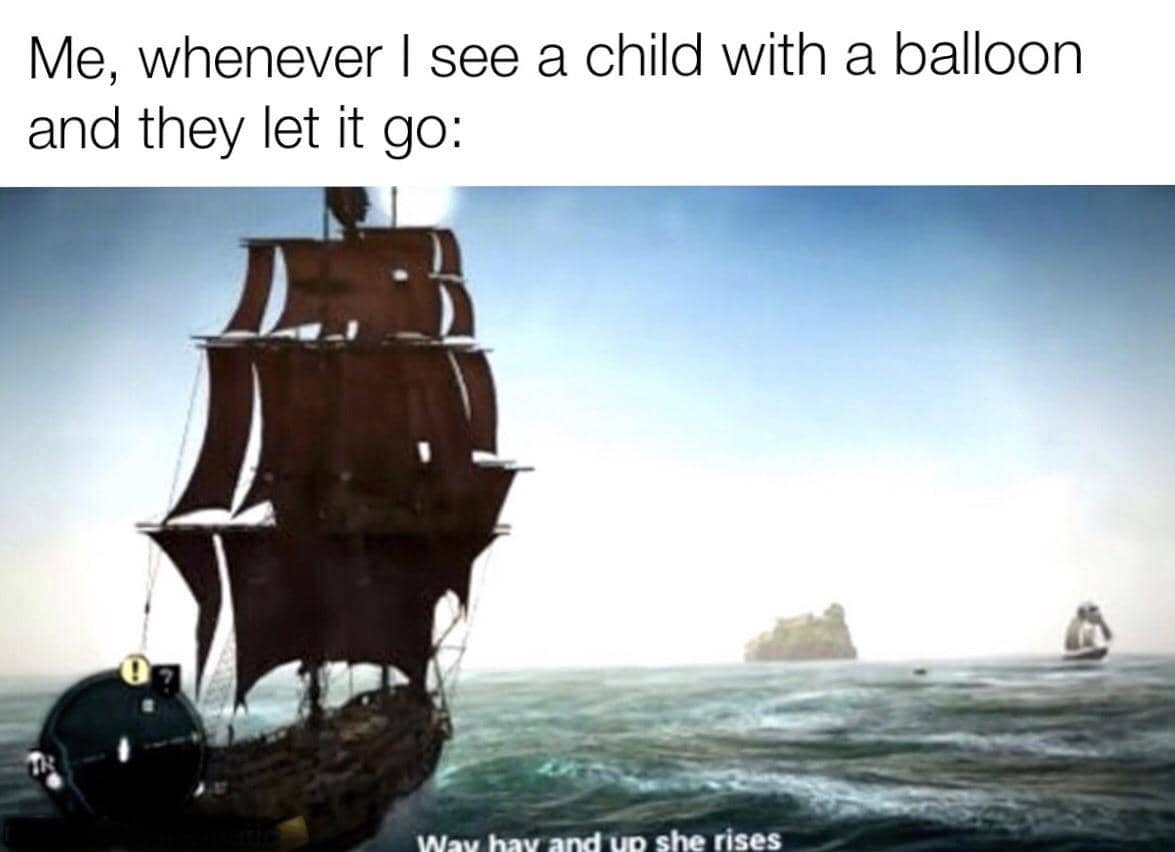 meme kocak tentang balon