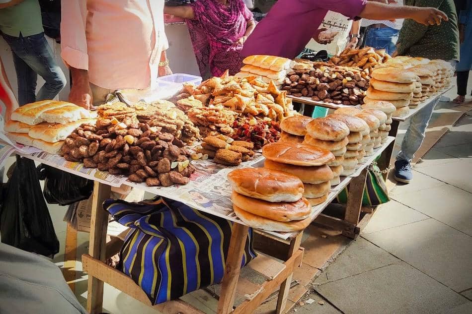 ilustrasi dagangan di Bazar Ramadan