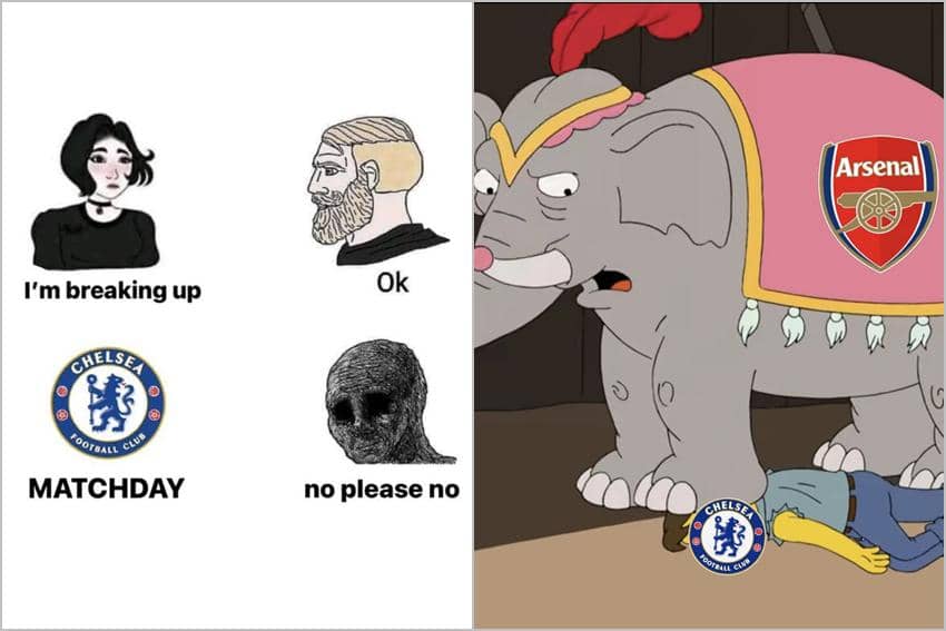 8 Meme Arsenal Ngalahin Chelsea, Kartu Merah FC Kembali!