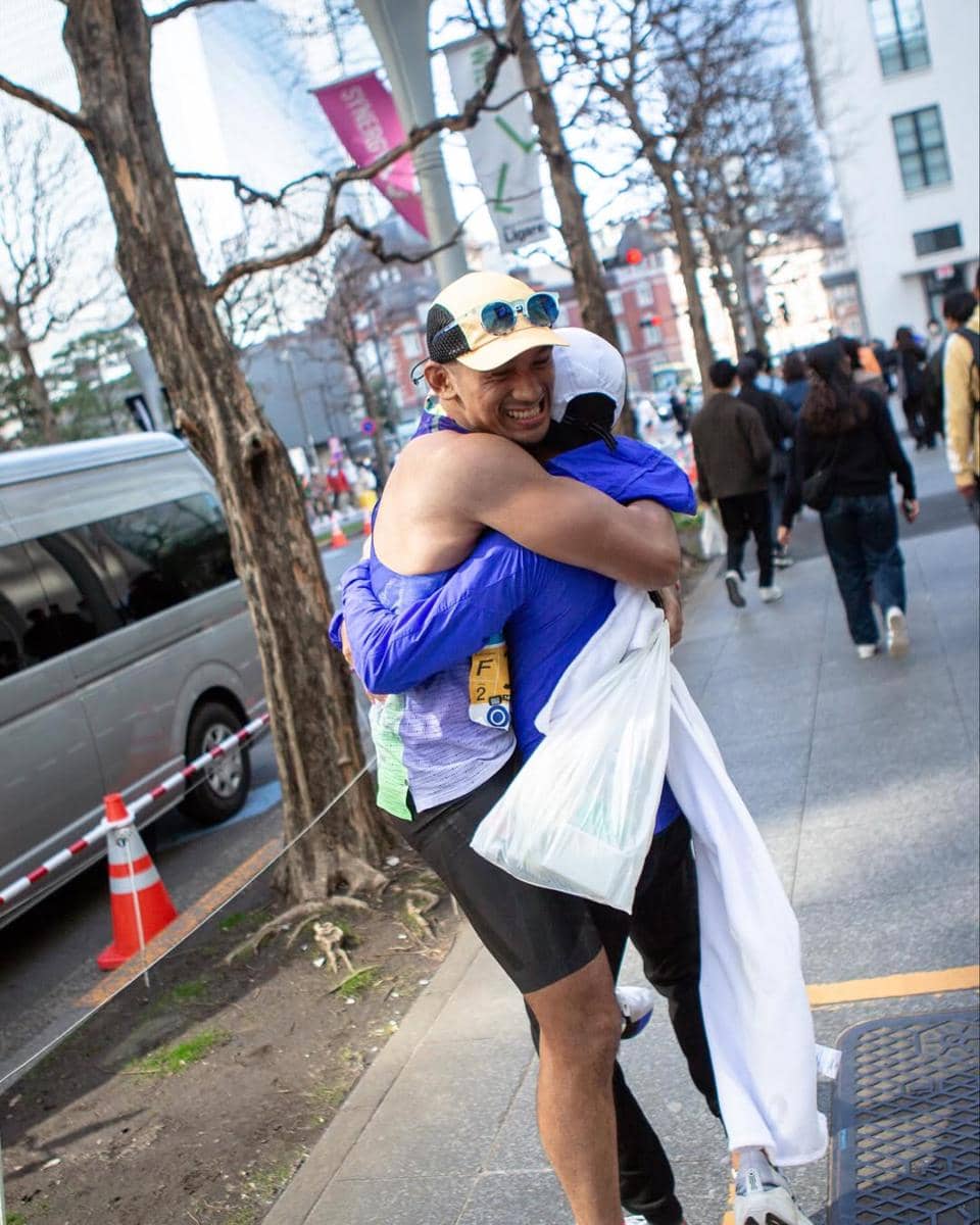 Daffa Wardhana sukses Tokyo Marathon 2026