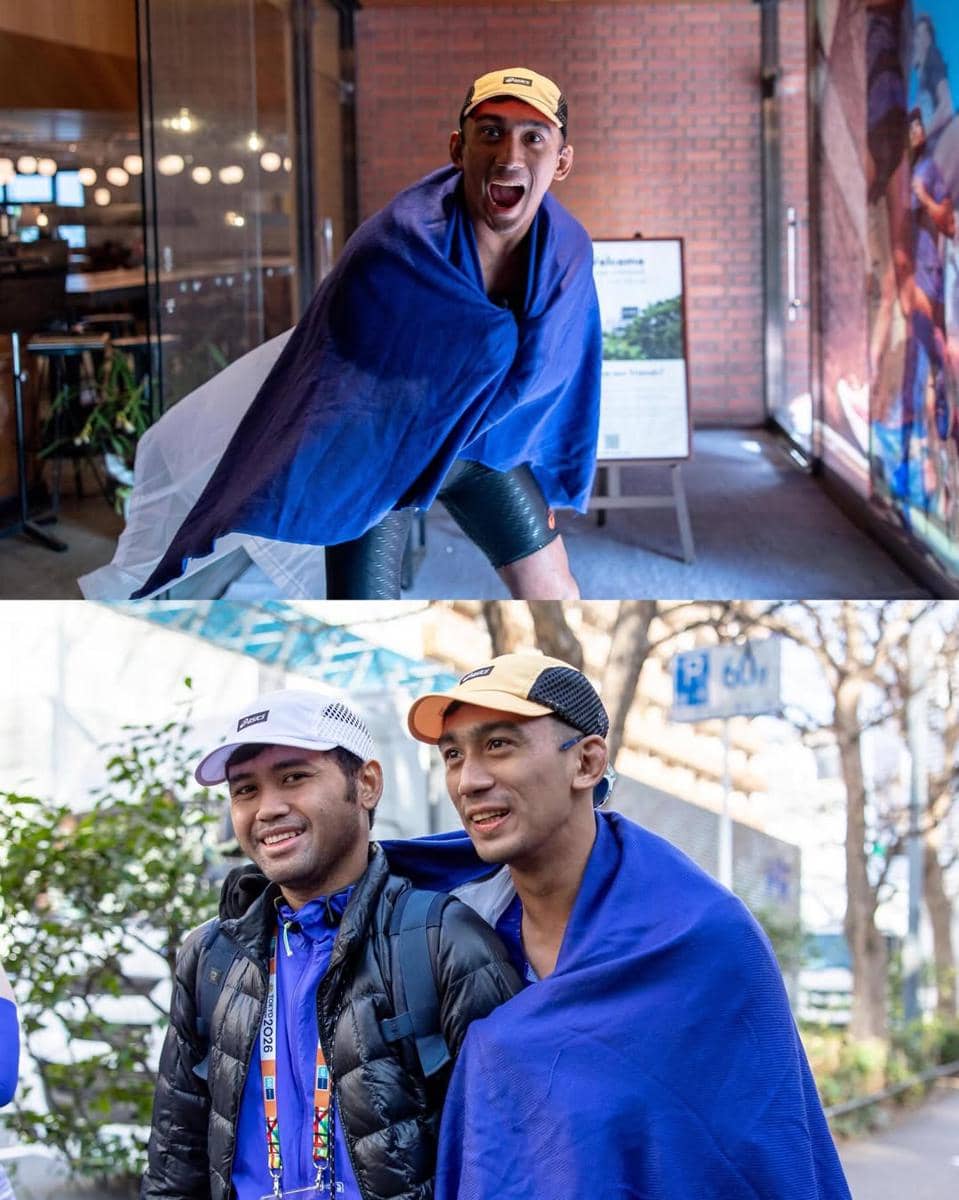 Daffa Wardhana sukses Tokyo Marathon 2026