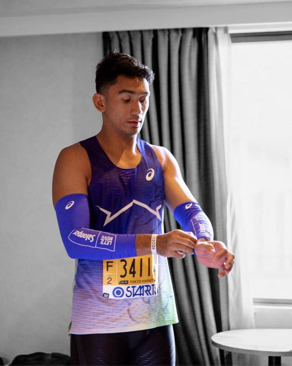 Daffa Wardhana sukses Tokyo Marathon 2026