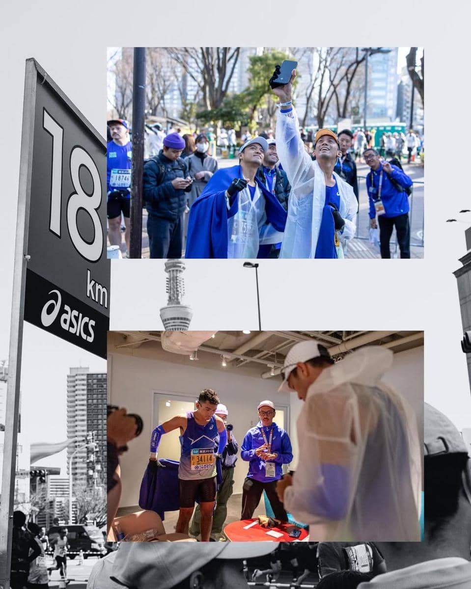 Daffa Wardhana sukses Tokyo Marathon 2026