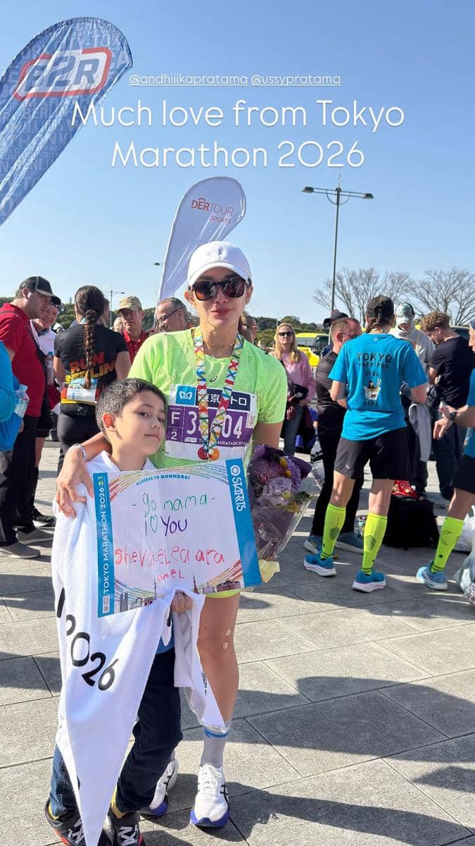 artis ikut Tokyo Marathon 2026