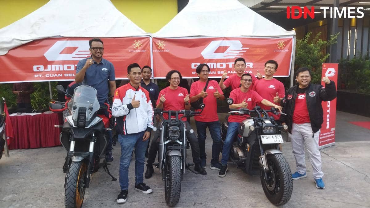 Bidik Pasar Premium, QJMOTOR Resmi Hadir di Sumatra Utara