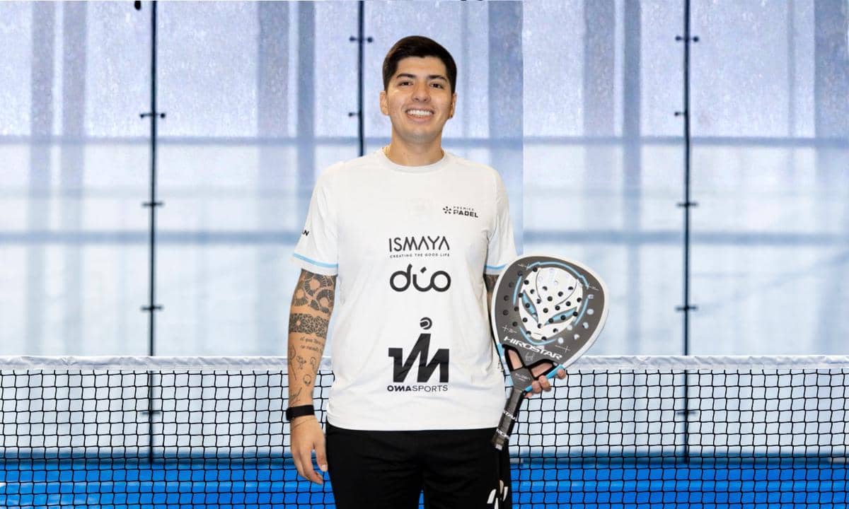 Ismaya Group berkolaborasi dengan atlet padel asal Argentina, Tolito Aguirre
