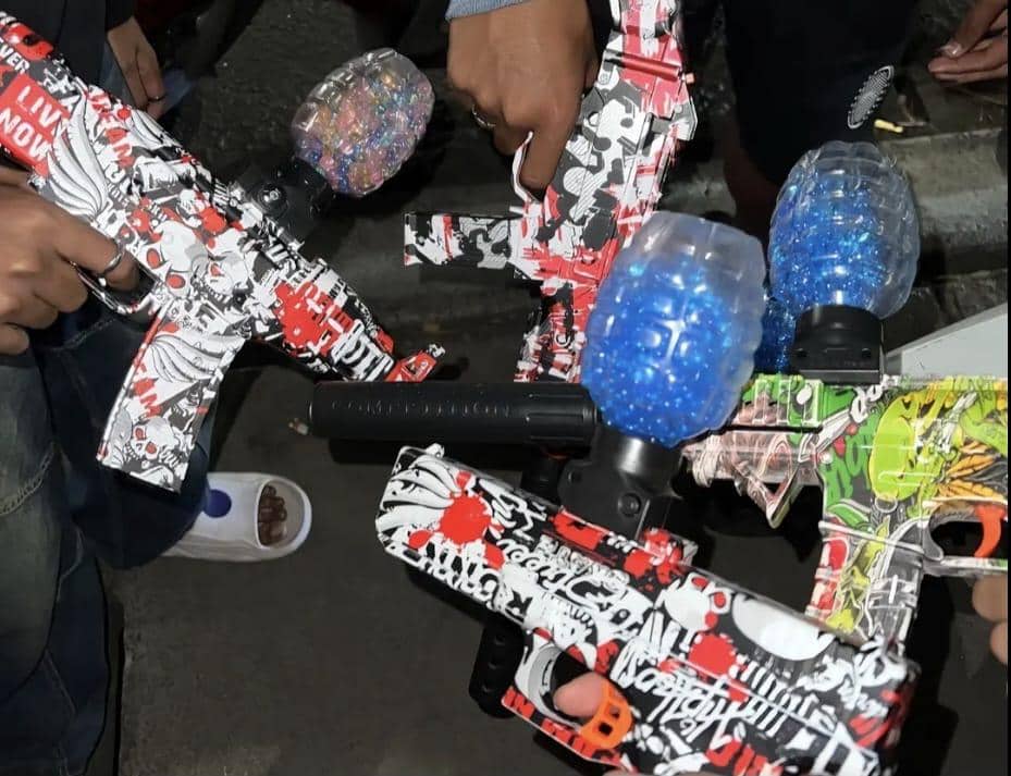 Perang-perangan Senjata Peluru Gel di Makassar Bikin Warga Khawatir