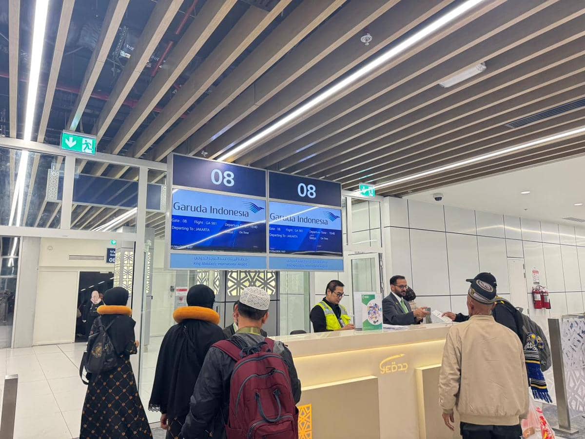 Kondisi Terminal Hajj Bandara Jeddah, Arab Saudi. (IDN Times/Vadhia Lidyana)