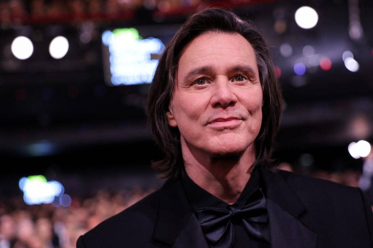 Jim Carrey di Cesar Film Awards, Paris, pada 26 Februari 2026.