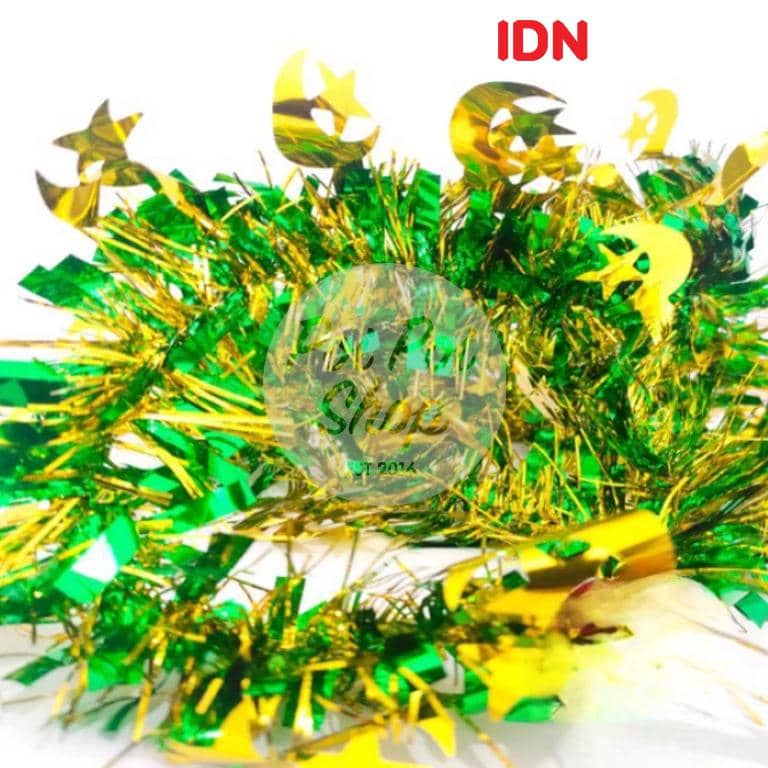 Poi Poi Shop Slinger Tinsel Dekorasi Idul Fitri