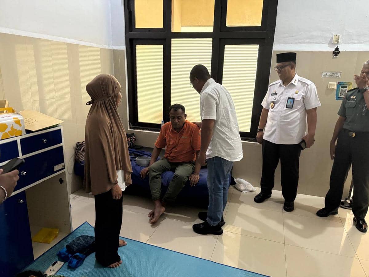 Kementerian HAM jenguk korban penganiayaan Brimob di Tual, Maluku