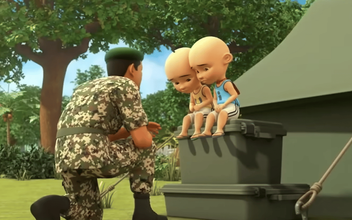 Wajah Ayah Upin dan Ipin Akhirnya Terungkap