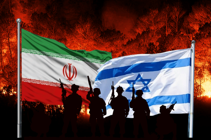 ilustrasi Iran vs Israel