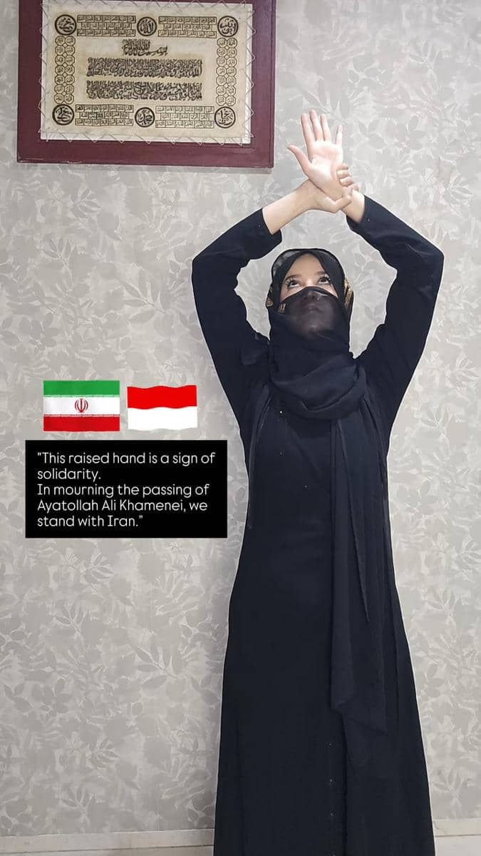 ucapan duka artis Indonesia untuk Ali Khamenei