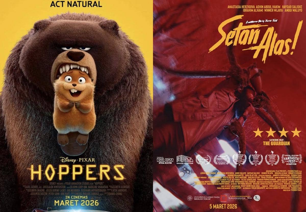 6 Film Tayang di Bioskop Indonesia Periode 2-8 Maret 2026, Apa Saja?