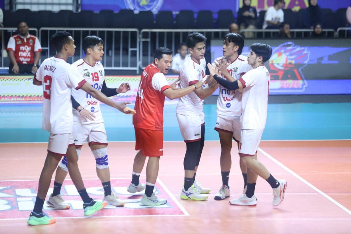 Medan Falcons Baru Raih Kemenangan Perdana di Laga Penutup Proliga 202