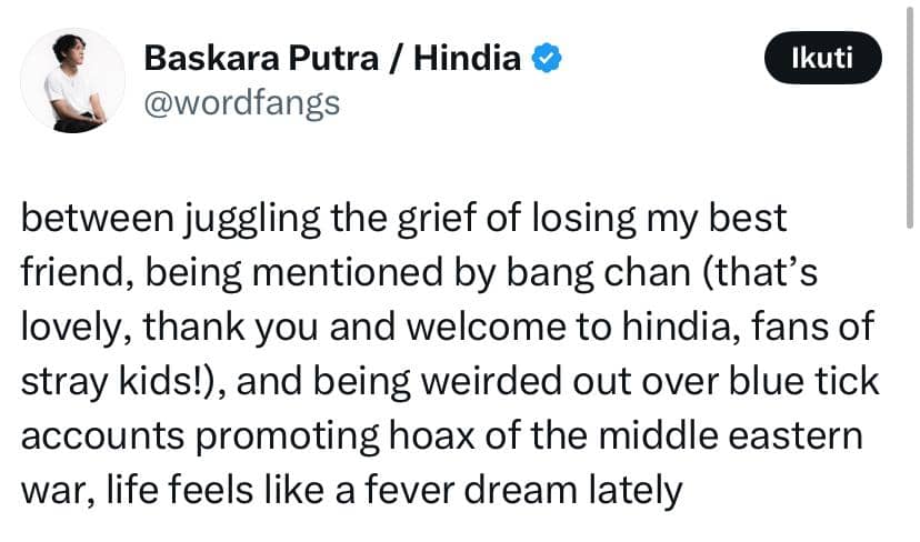 postingan Hindia 