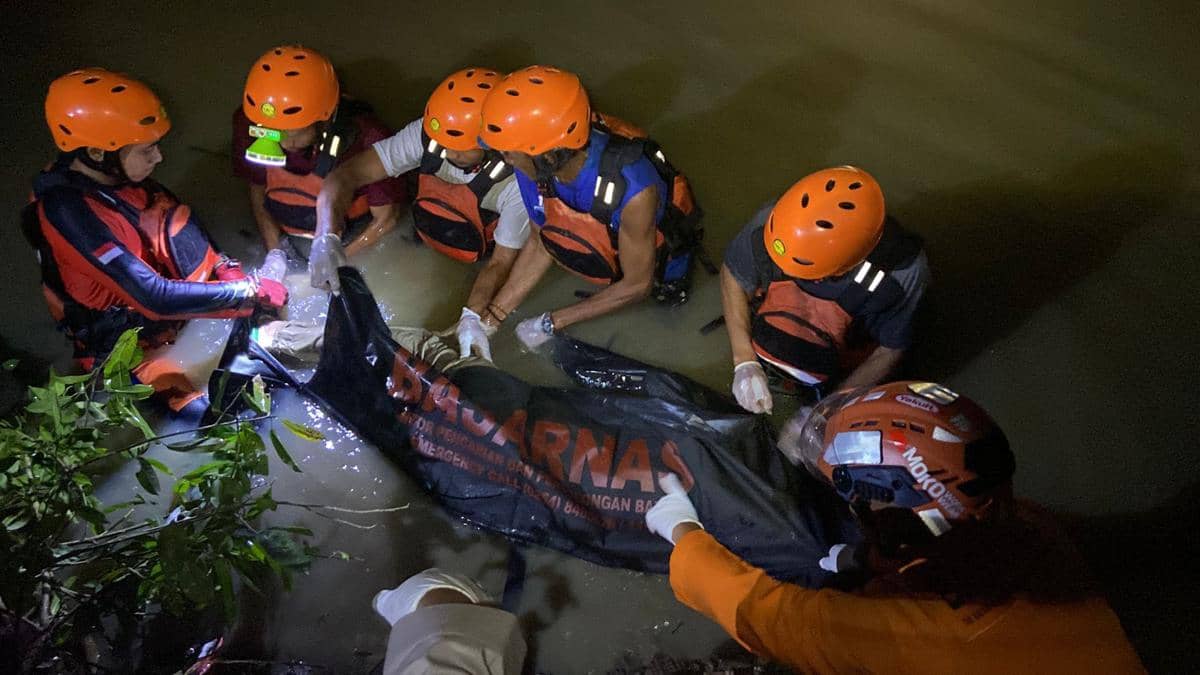 Terjatuh Saat Malam, Pria di Serang Ditemukan Tewas di Sungai