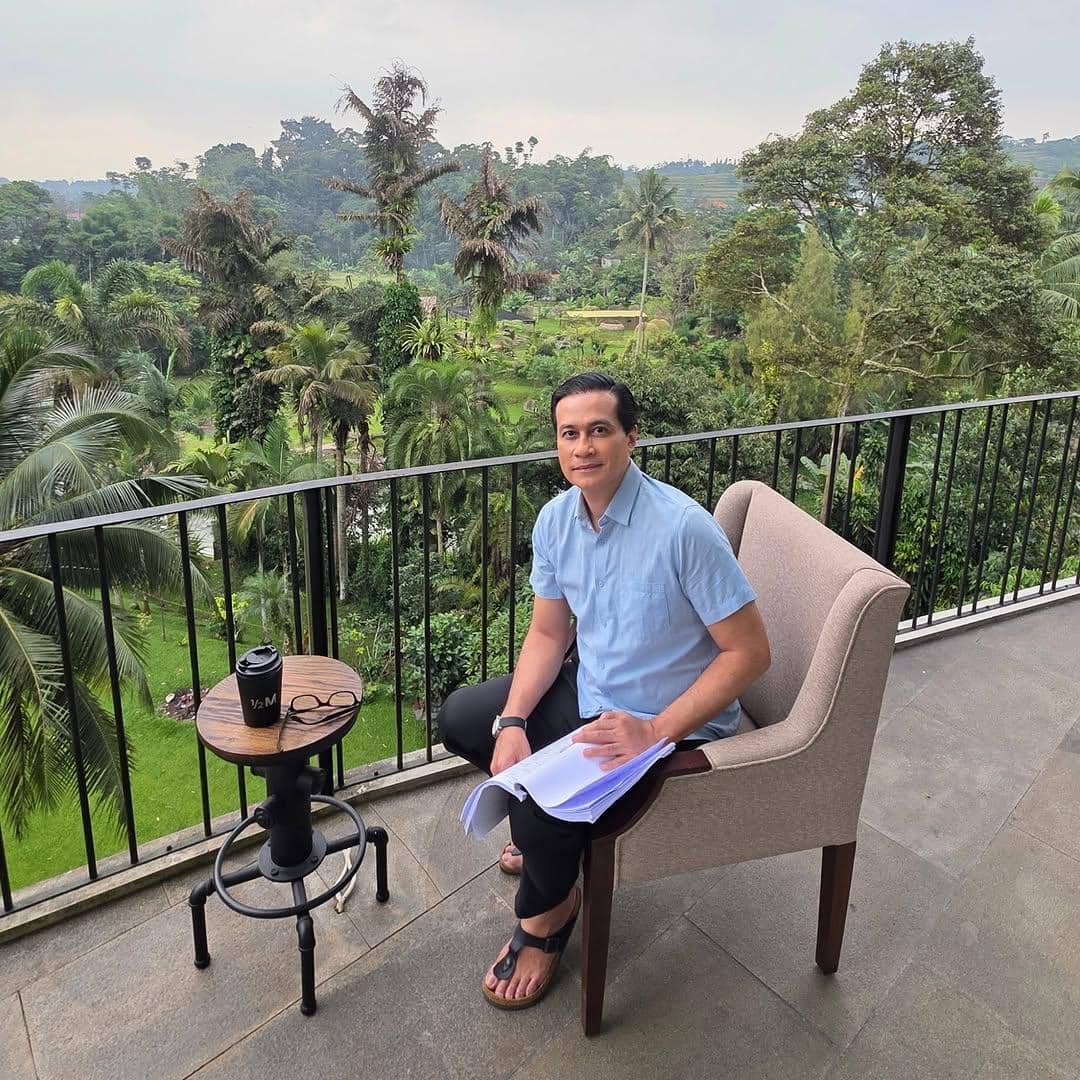 Potret terkini Adjie Pangestu