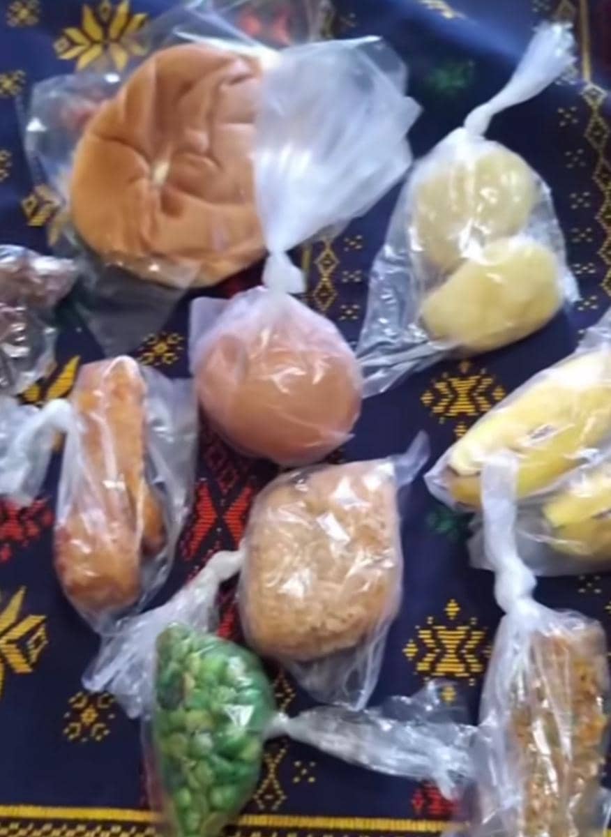 Tangkapan layar menu MBG