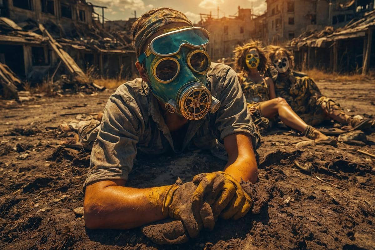 ilustrasi bencana nuklir