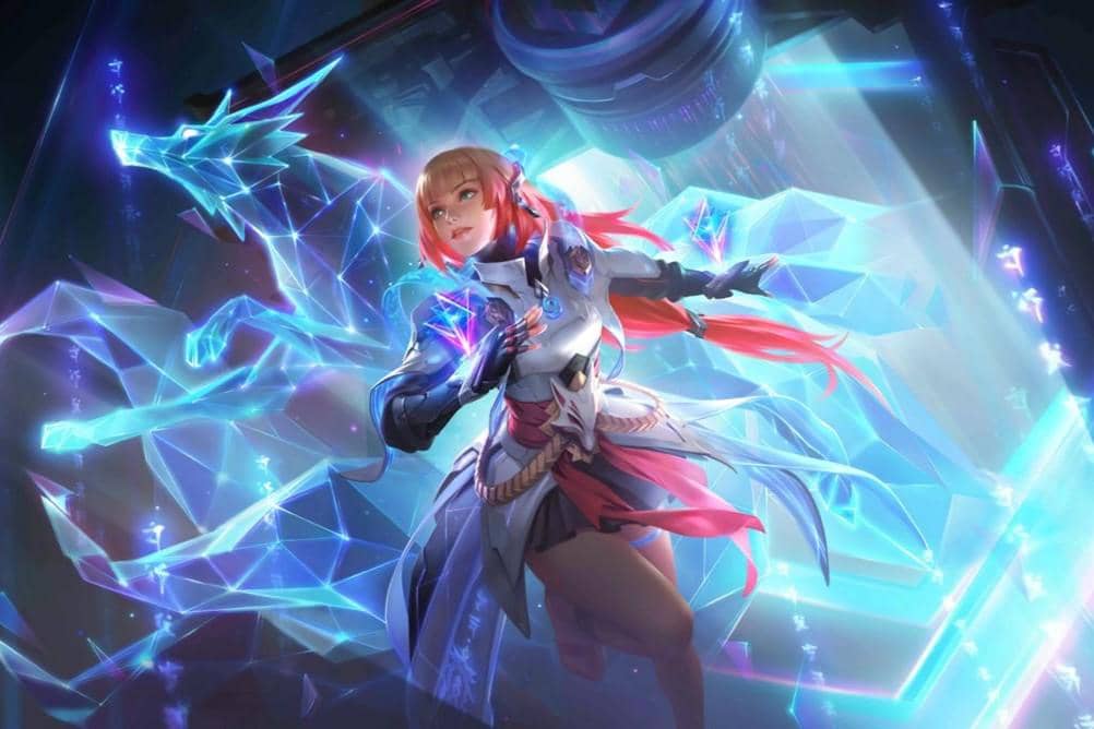 potret tampilan skin Guinevere Psion of Tomorrow