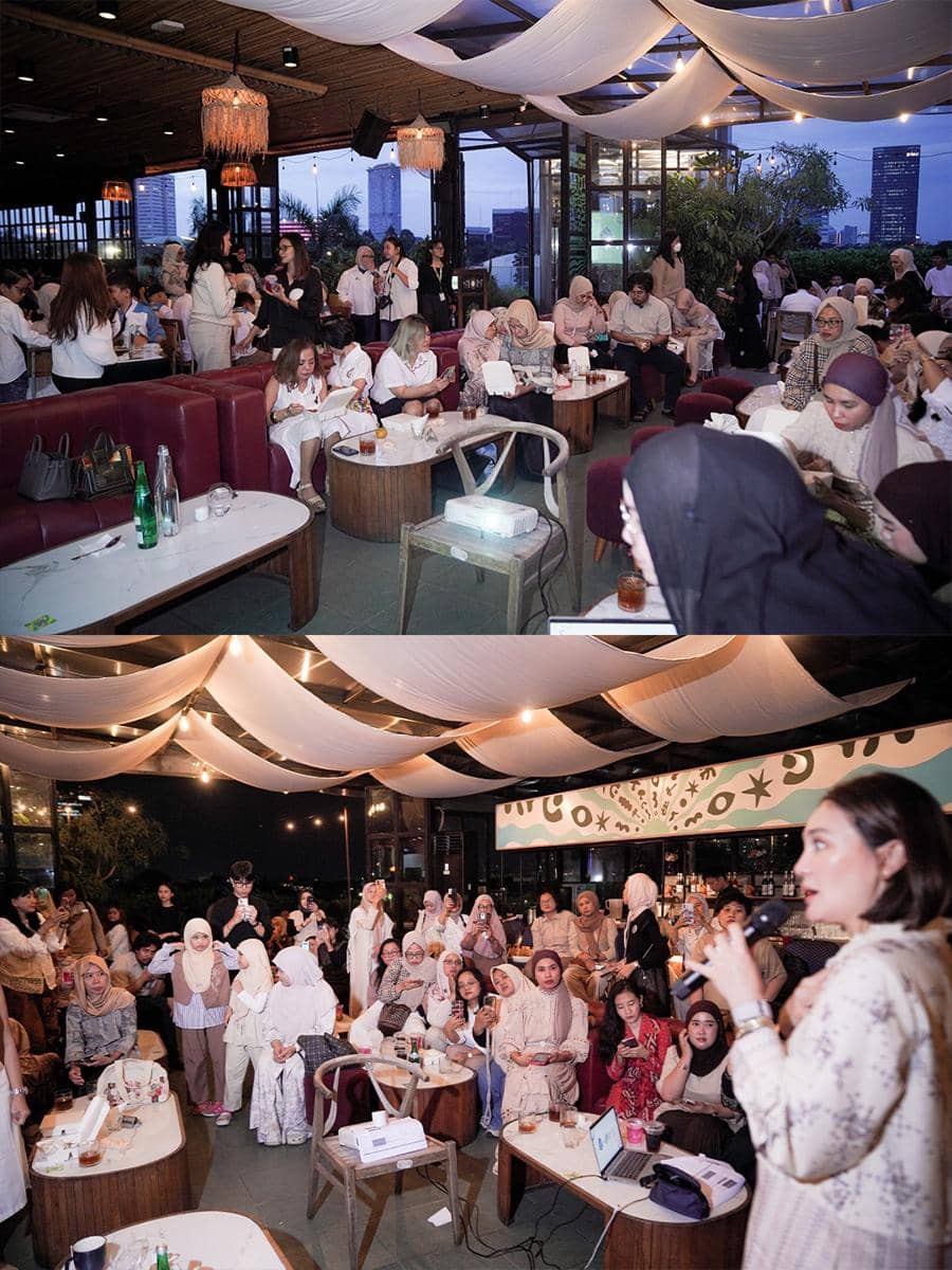 Luna Maya Bukber dengan Yayasan Kanker Anak Indonesia