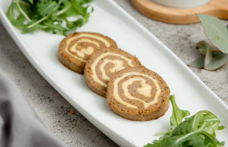 ilustrasi rolade tahu jamur