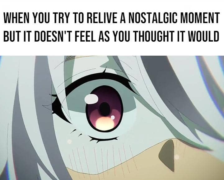 meme anime tentang nostalgia