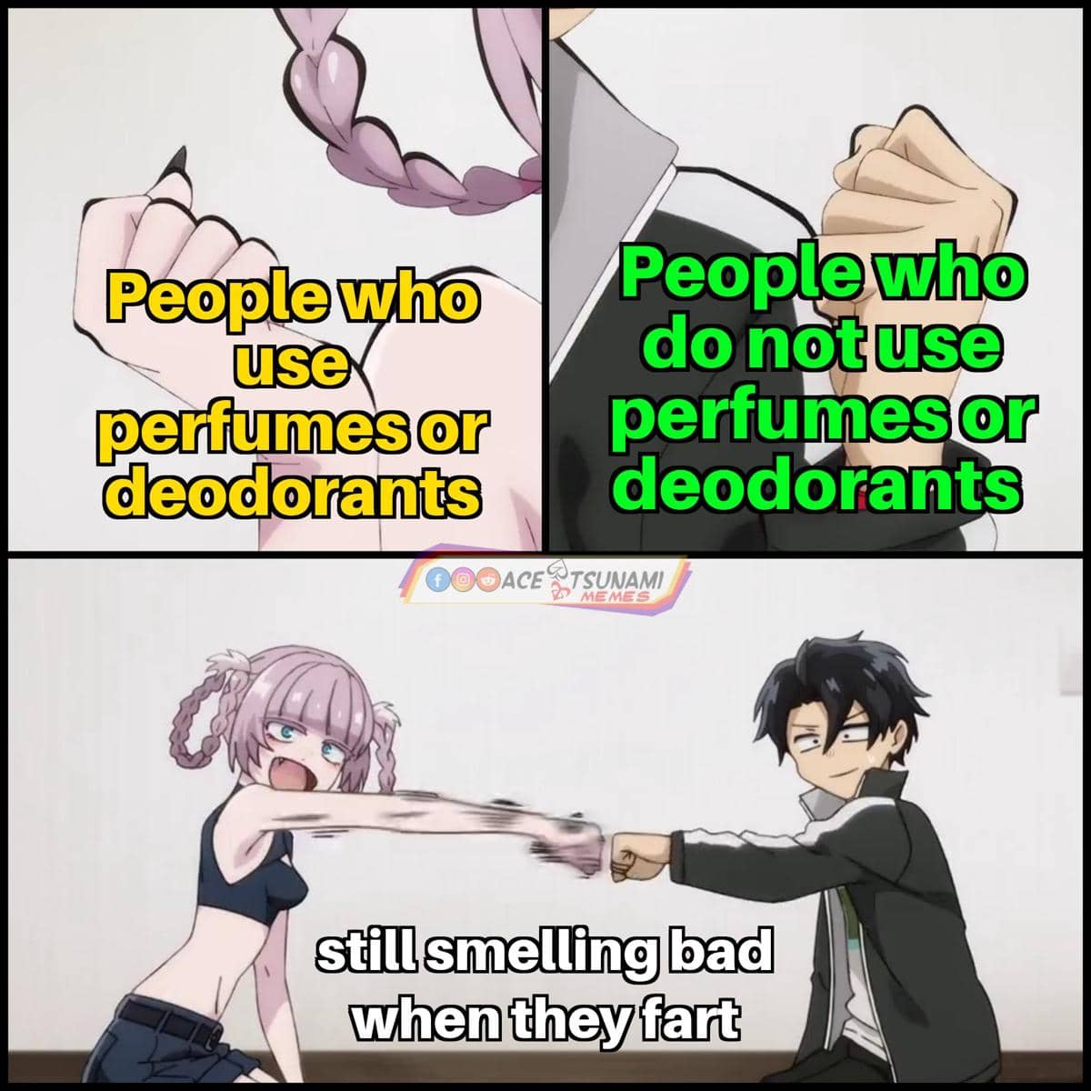 meme anime tentang parfum