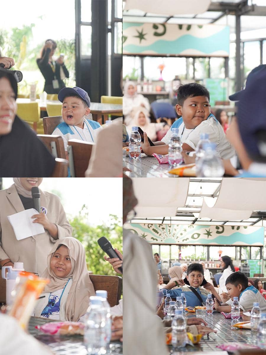 Luna Maya Bukber dengan Yayasan Kanker Anak Indonesia