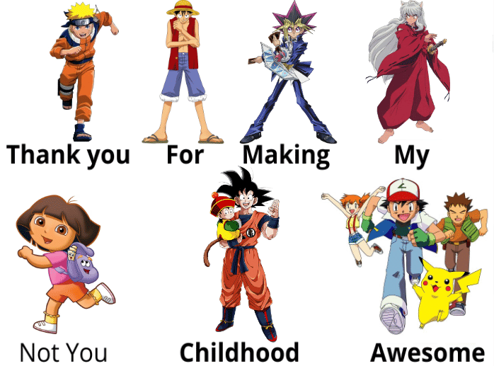 meme anime tentang nostalgia