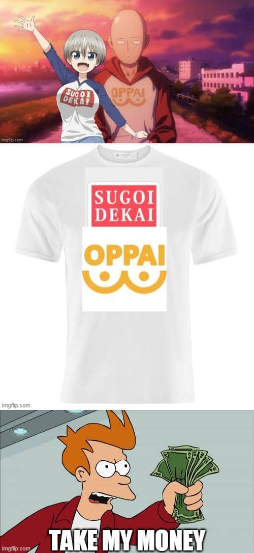 meme anime tentang merchandise