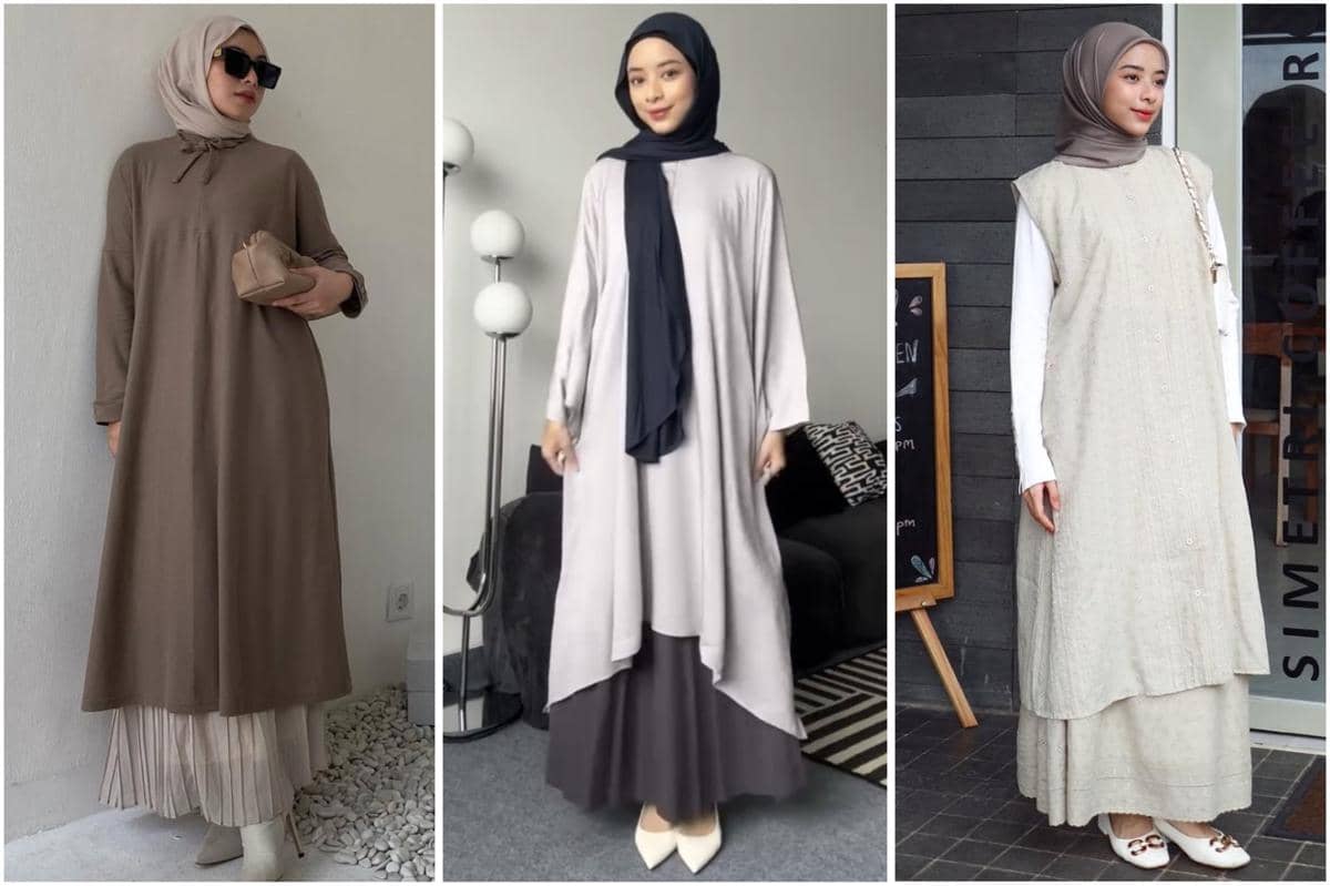 7 Ide OOTD Bukber Pakai Midi Dress Tanpa Motif ala Selebgram, Chic!